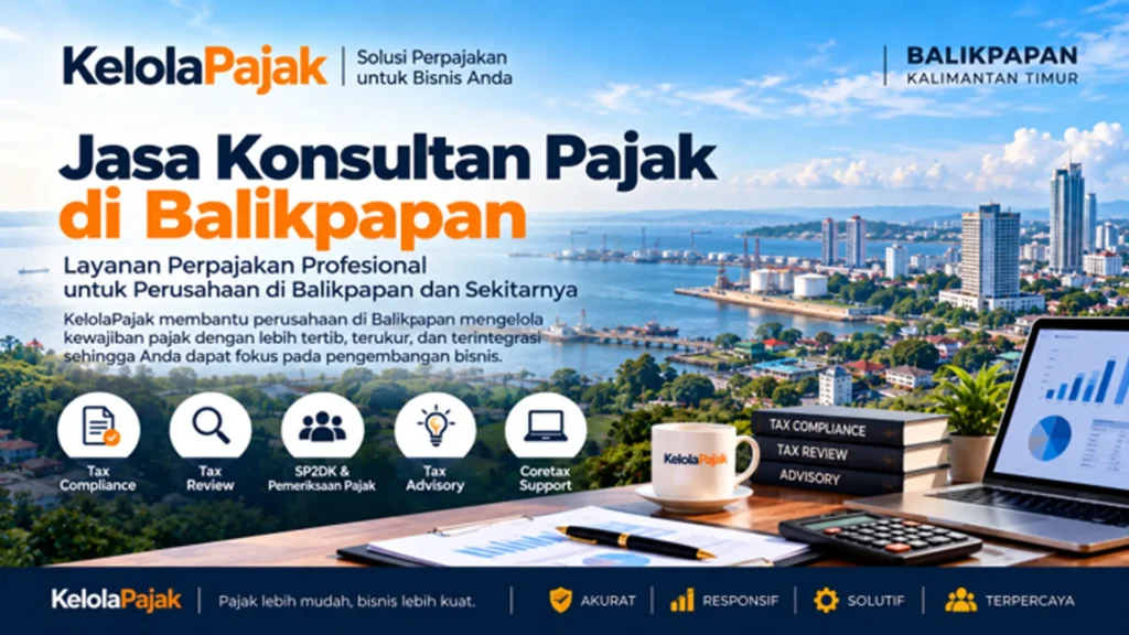 Jasa Konsultan Pajak di Balikpapan – Tax Compliance, Tax Review, SP2DK & Advisory untuk Perusahaan