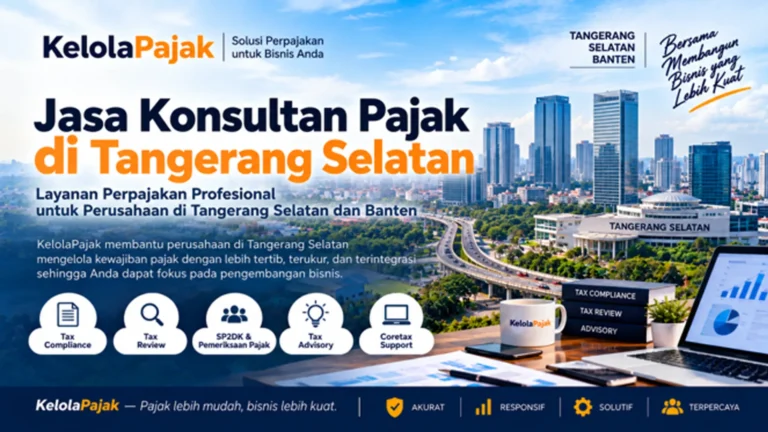 Jasa Konsultan Pajak di Tangerang Selatan